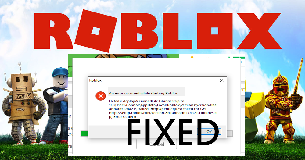 Roblox não inicia erro Archives - PC Erro Consertar